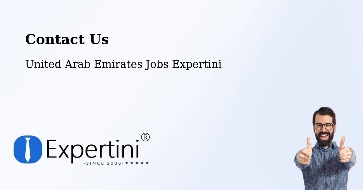 Contact Expertini – Ajman - United Arab Emirates Jobs Expertini